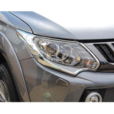 Mitsubishi L200 Series 5 2015 On - Stx Chrome Head Light Guards - Pair